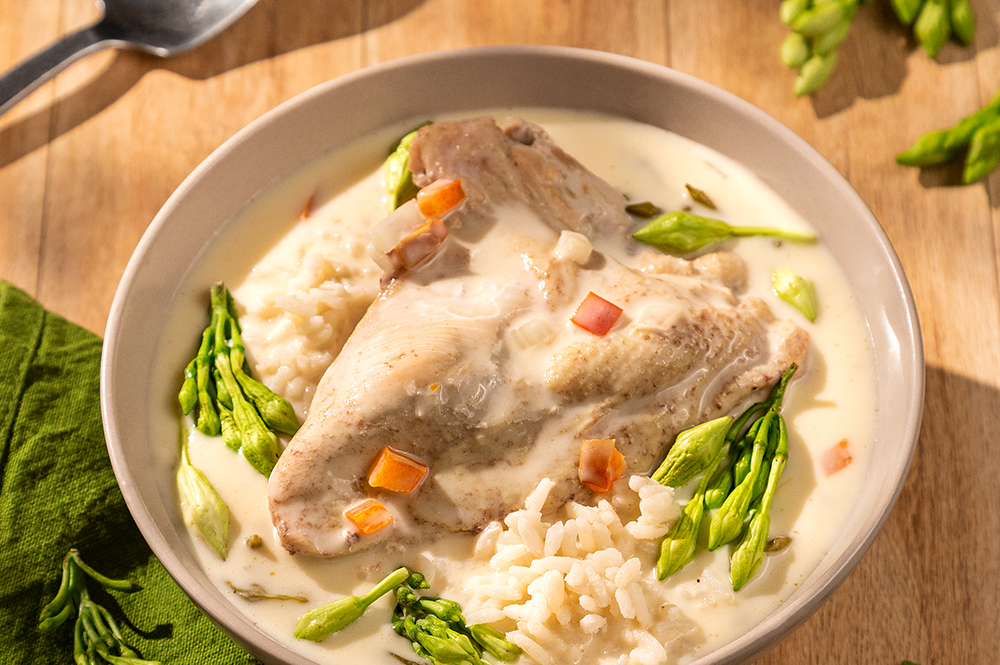 Pollo Blanco En Crema Con Loroco Guatemalteco Aliméntate De Lo Bueno